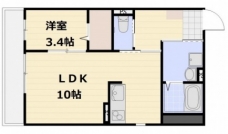 ラフィーネ奥池の間取り図