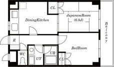 グレースハイツ椎名町の間取り図