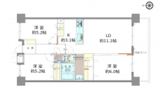 ヒルズ神明の木の間取り図