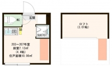 ハーモニーテラス南町の間取り図