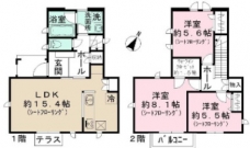赤塚５丁目戸建住宅の間取り図