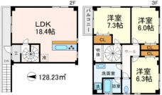 ガーデンテラス中板橋の間取り図
