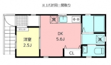 瑞和川口の間取り図