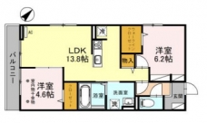 ベルクレストの間取り図
