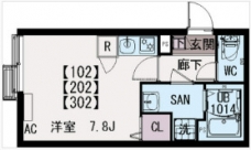 IXO Daita Valleyの間取り図