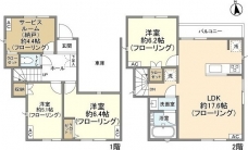 Kolet下赤塚の間取り図