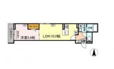 ルリアン千住緑町の間取り図