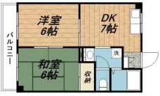 カサベルテ・Eの間取り図