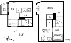 プレニーズ護国寺PREMIERの間取り図