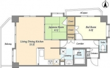 ＬａＳａｎｔｅ浦和常盤公園の間取り図