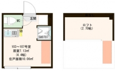 ハーモニーテラス南町の間取り図