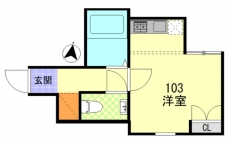 Ａ・Ｗレジデンス池袋本町 の間取り図