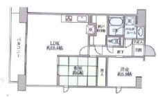 ドゥーエ南長崎の間取り図