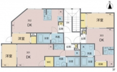 ＭＩＲＥＡ浮間舟渡の間取り図
