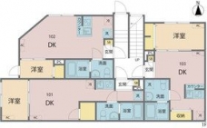 ＭＩＲＥＡ浮間舟渡の間取り図