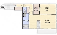 アンタレス浦和の間取り図