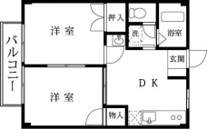 レジデンス北浦和の間取り図