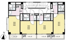 ニッサンビルの間取り図