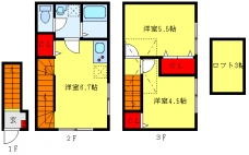 メゾン・ド・フレール要町の間取り図