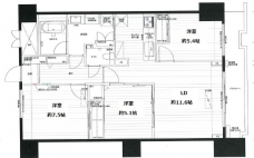 レジディア目白の間取り図