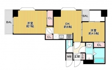 ドウェルエミネントの間取り図