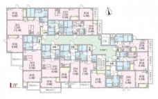 アローマ王子本町の間取り図