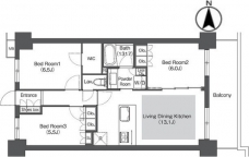 コンフォリア成増グリーンサイドの間取り図