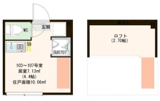 ハーモニーテラス南町の間取り図
