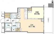 アトラスブランズタワー三河島の間取り図