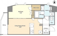 ＣＡＳＳＩＡ上野入谷の間取り図