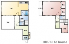 ハイツ山上の間取り図