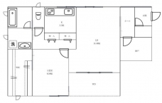 荒井アパートの間取り図