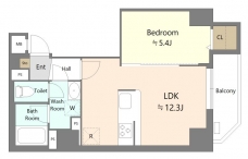 Alivis本郷三丁目の間取り図