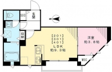 プランドール赤羽の間取り図