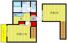 Duo Court芝下の間取り図