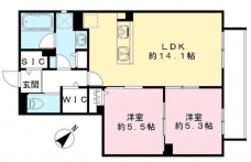 ファーナム　スクエアの間取り図
