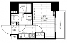 ステージグランデ東池袋駅前の間取り図