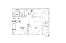 フロンティアレジデンス板橋の間取り図