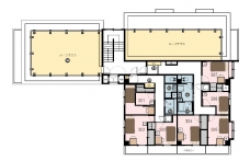 シェアス浦和の間取り図