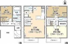 Kolet南浦和#08の間取り図
