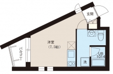 レピュア十条レジデンスの間取り図