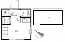 Harmony Terrace 浮間の間取り図