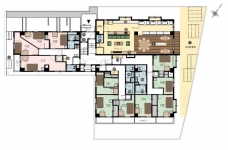 シェアス浦和の間取り図