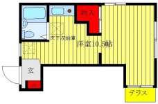 メゾンエミの間取り図