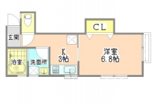 ドエル中央の間取り図