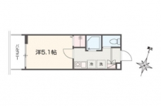 MELLAS武蔵浦和の間取り図