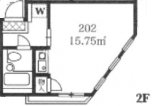 シャンテ東十条の間取り図