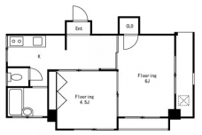 エージ・ヤマダビルの間取り図