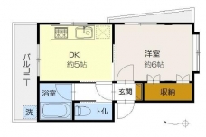 ハイツ宮澤の間取り図
