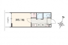 MELLAS武蔵浦和の間取り図